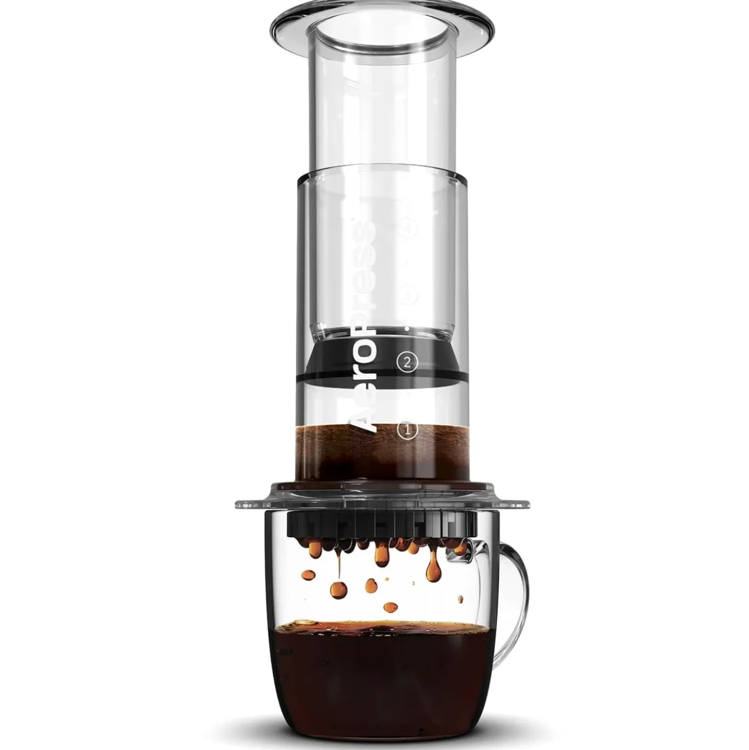 AeroPress Coffee Maker Clear
