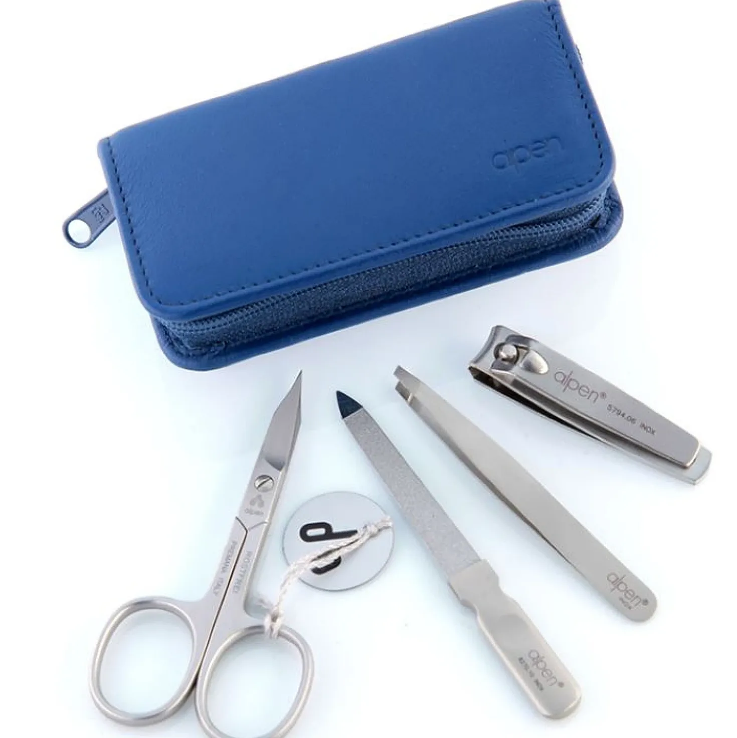 Alpen Manicureset 4-delig Blauw (6820R)