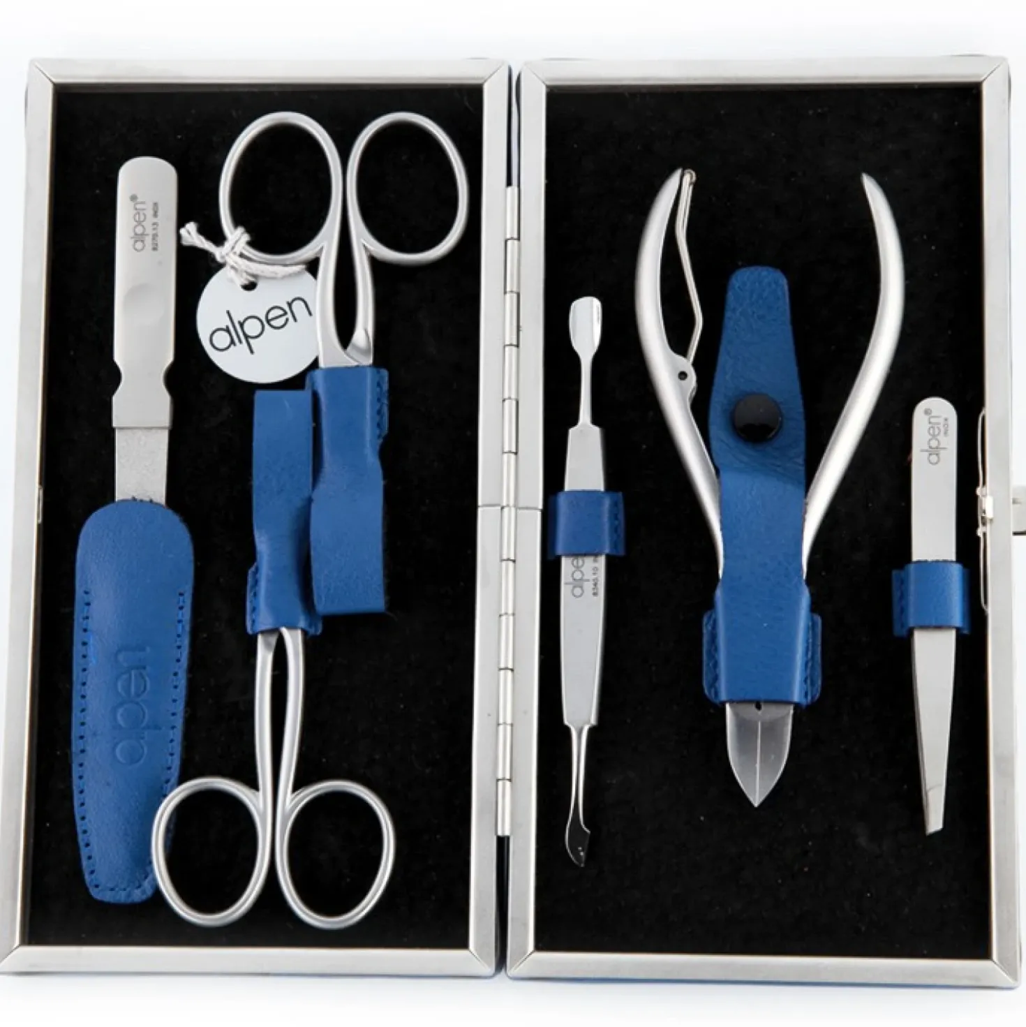 Alpen Manicure set 6-delig Blauw (6884r)