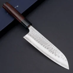 Anryu Knives Aogami #2 Rosewood Santoku