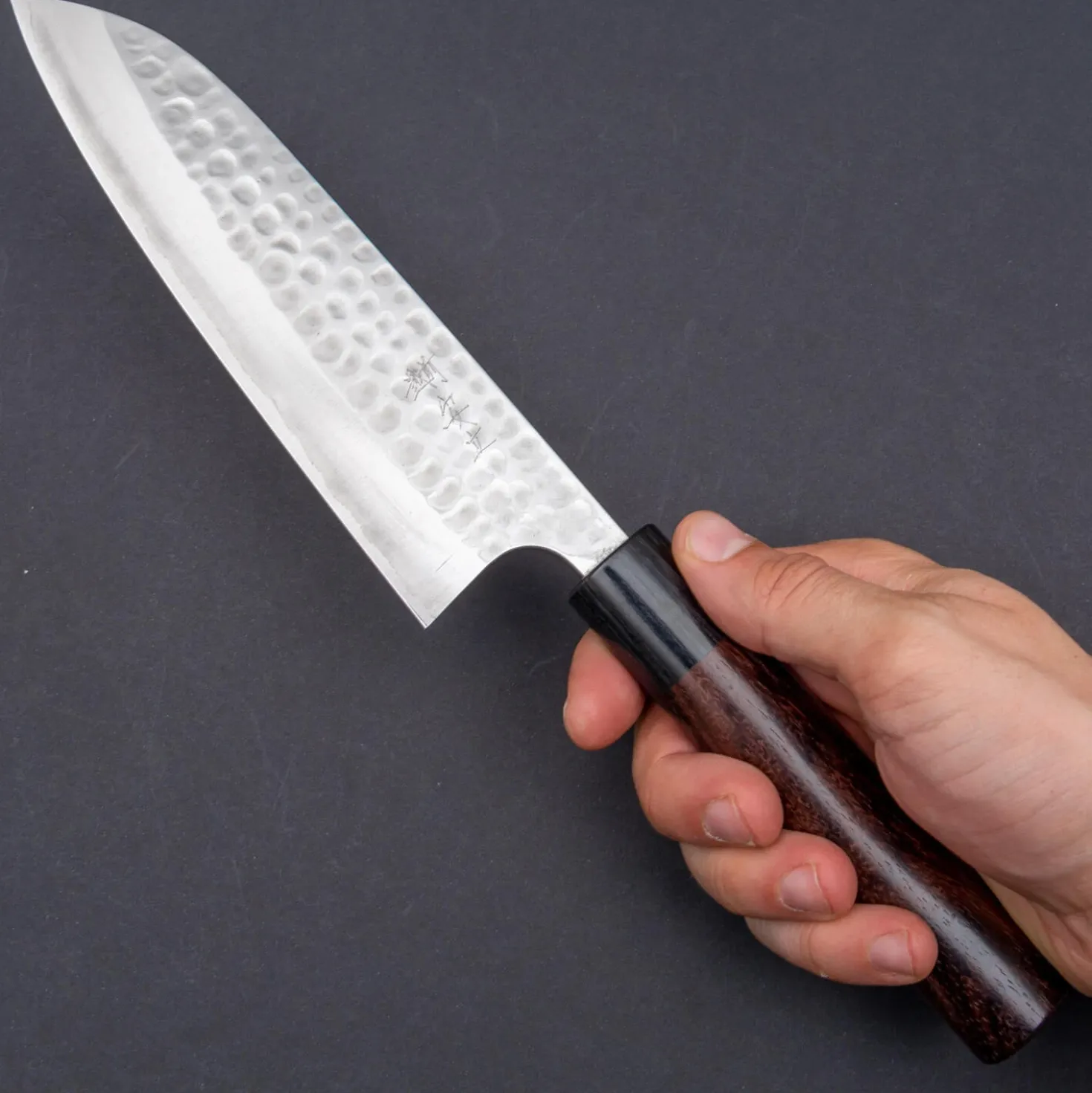 Anryu Knives Aogami #2 Rosewood Santoku