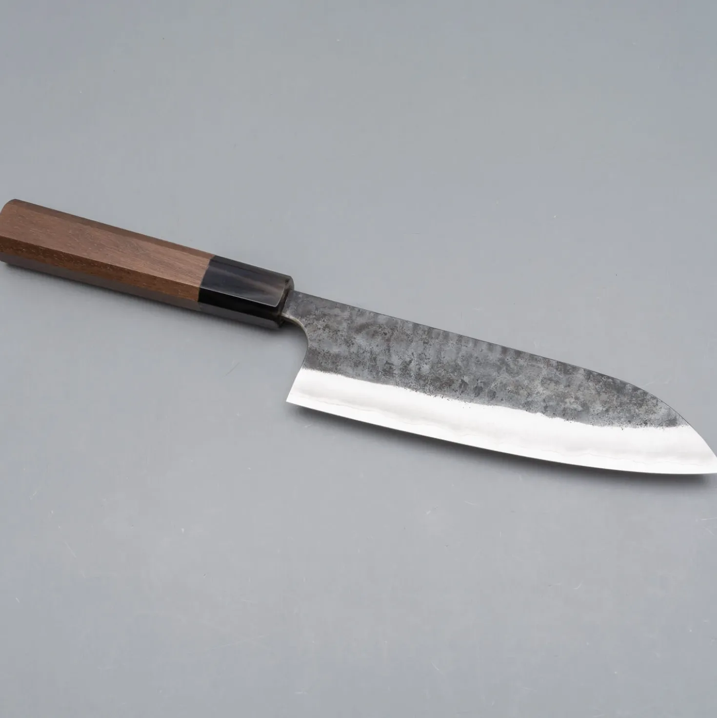 Anryu Knives Aogami Super Walnut Santoku 17 cm