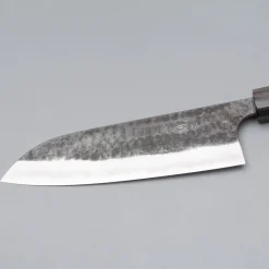 Anryu Knives Aogami Super Walnut Santoku 17 cm