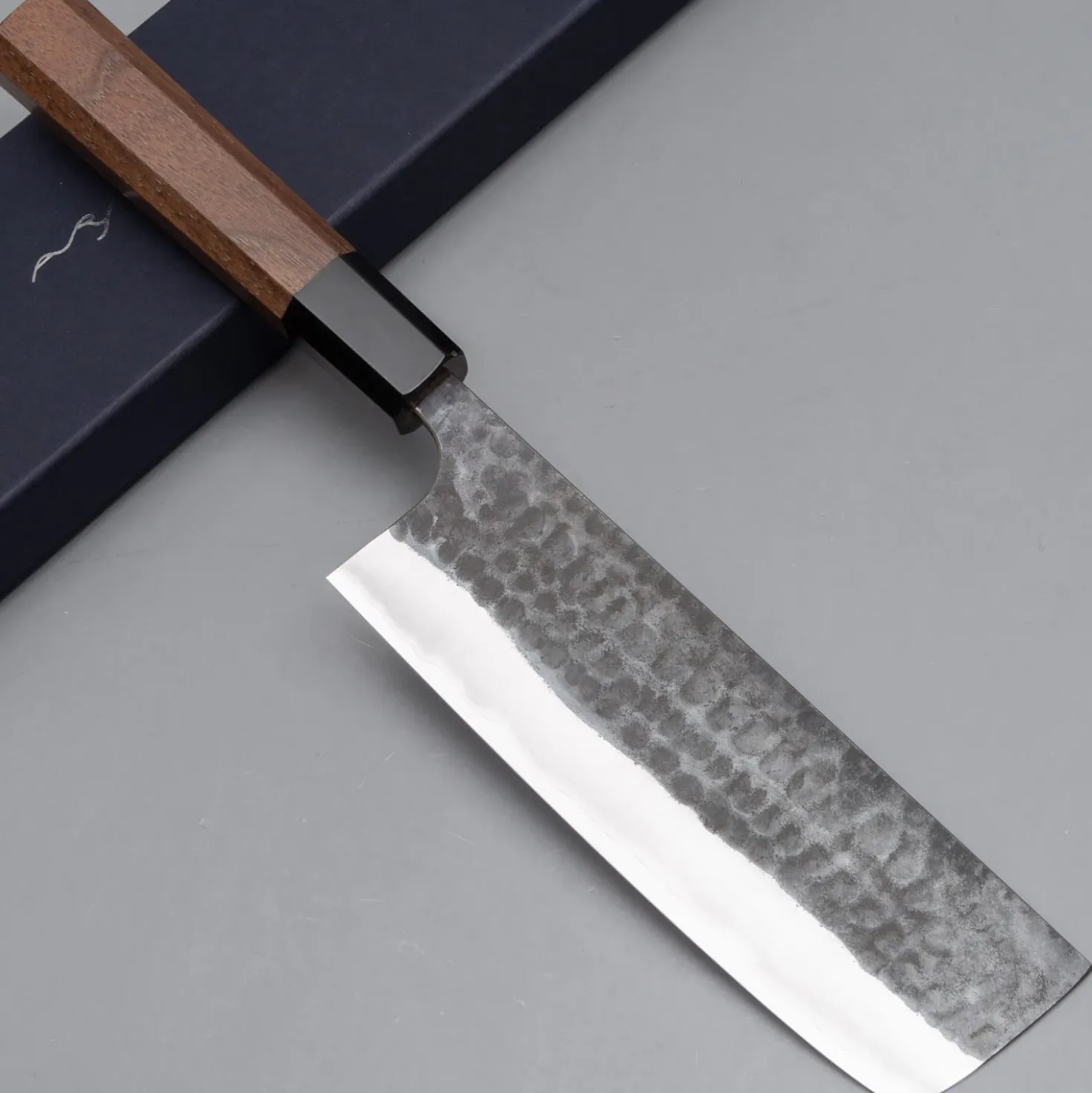 Anryu Knives Aogami Super Walnut Nakiri