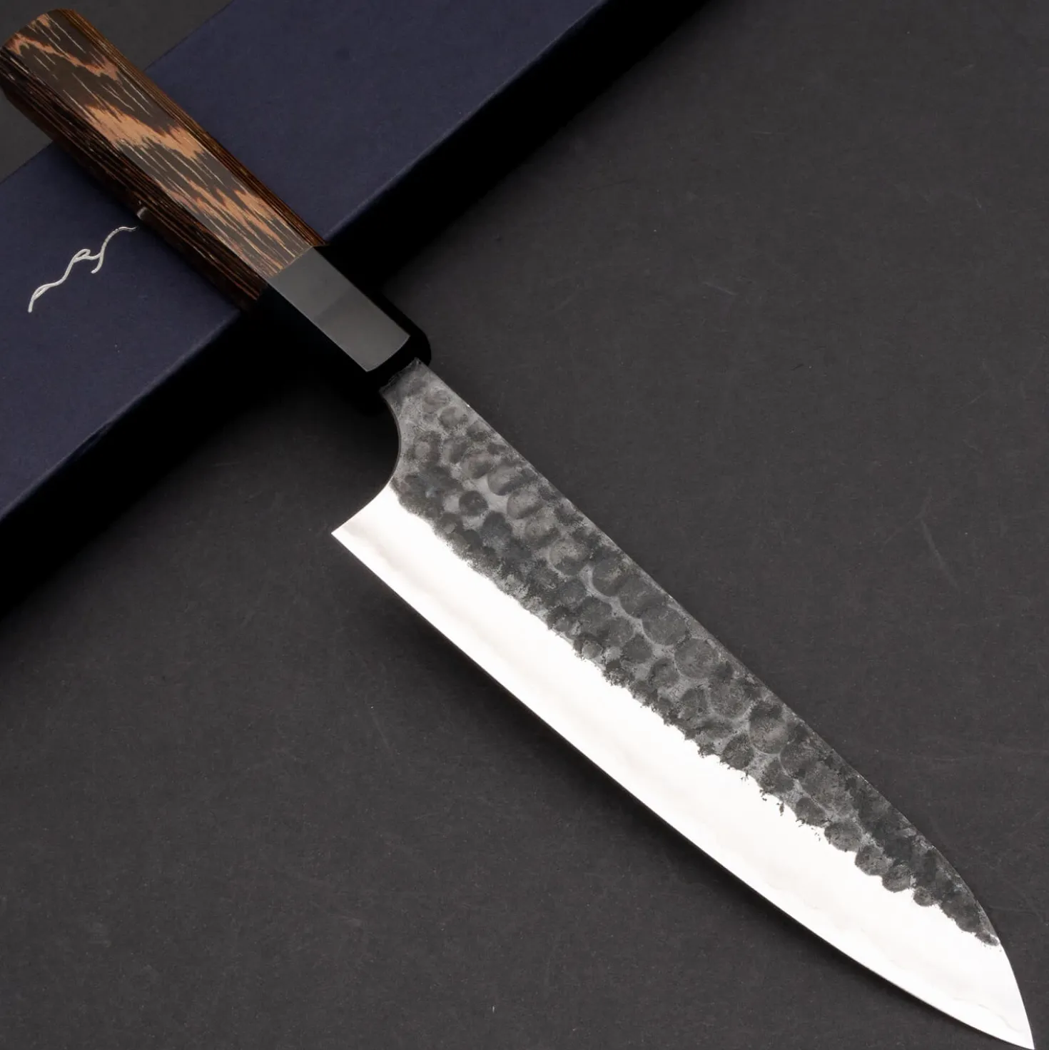 Anryu Knives Aogami Super Wenge Gyuto 18 cm