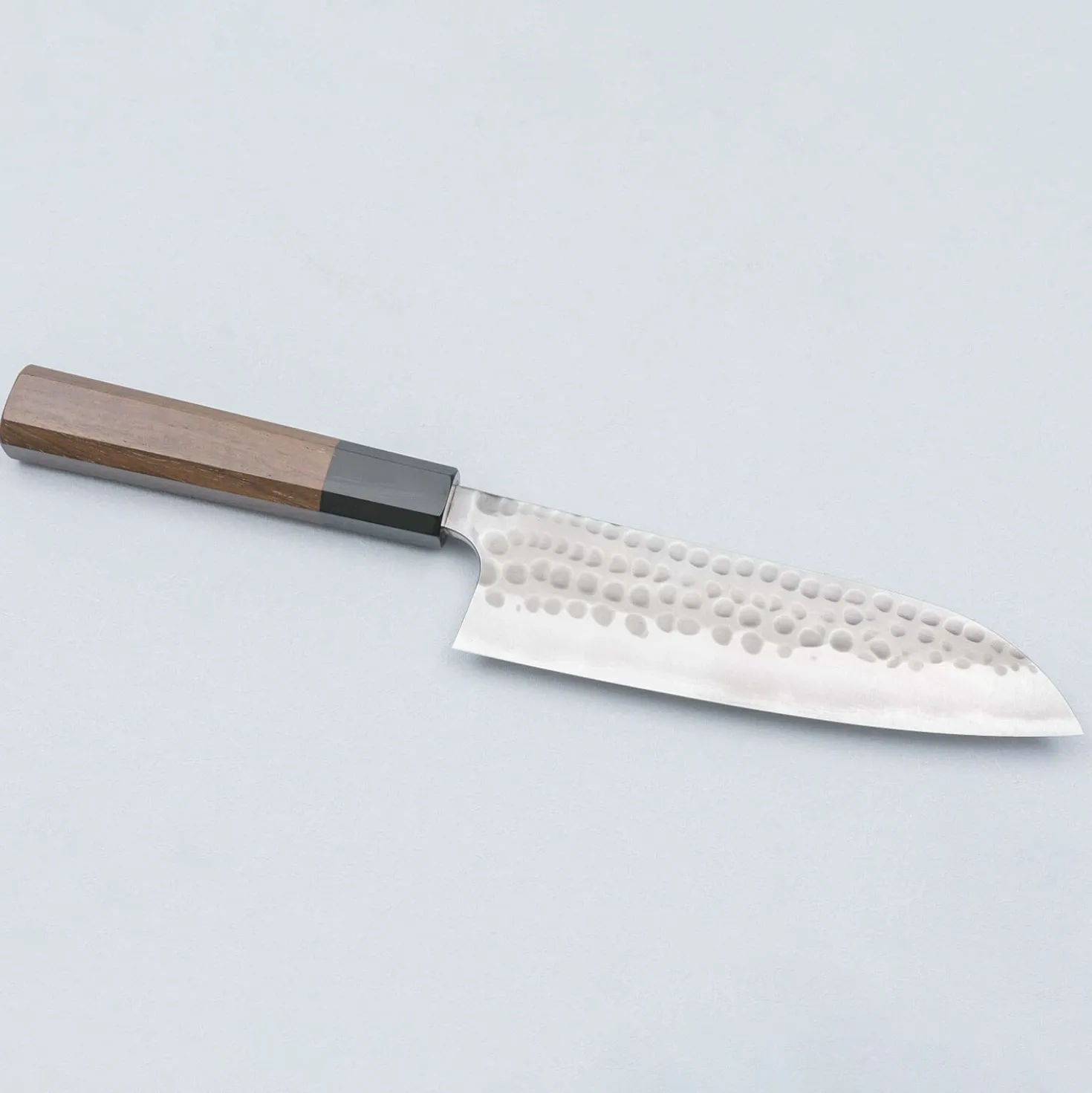 Anryu Knives Aogami #2 Walnut Santoku