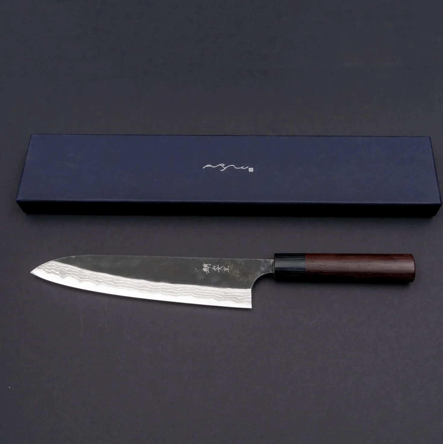 Anryu knives Shirogami #2 Gyuto 21 cm