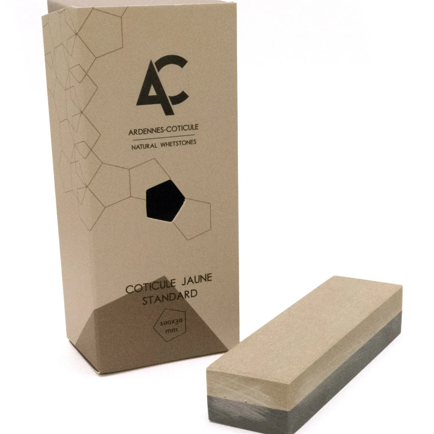 Ardennes Coticule Belgische Steen 6000 grit 10 x 3 cm