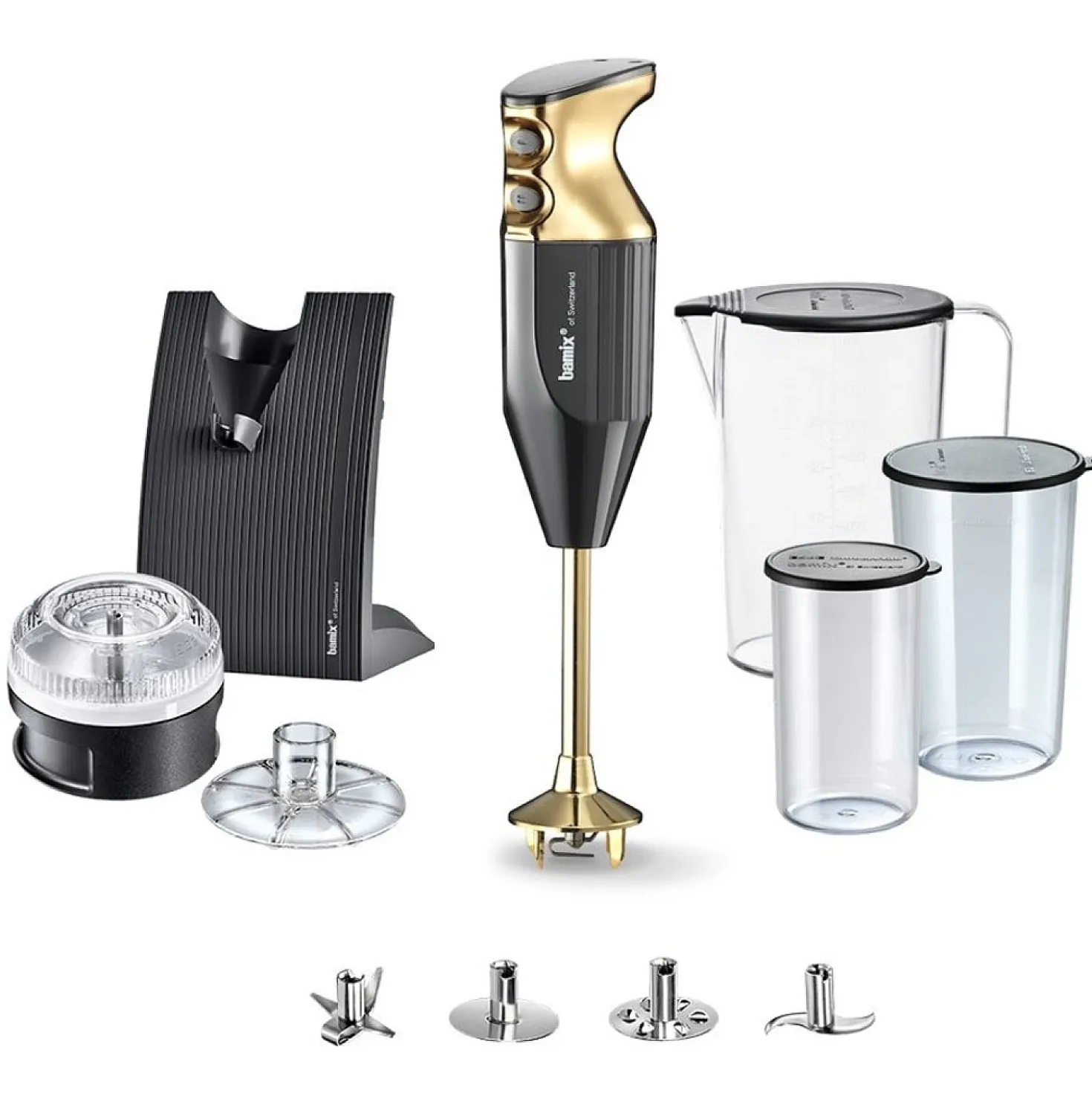 Bamix Luxury Line Gold Crown Staafmixerset