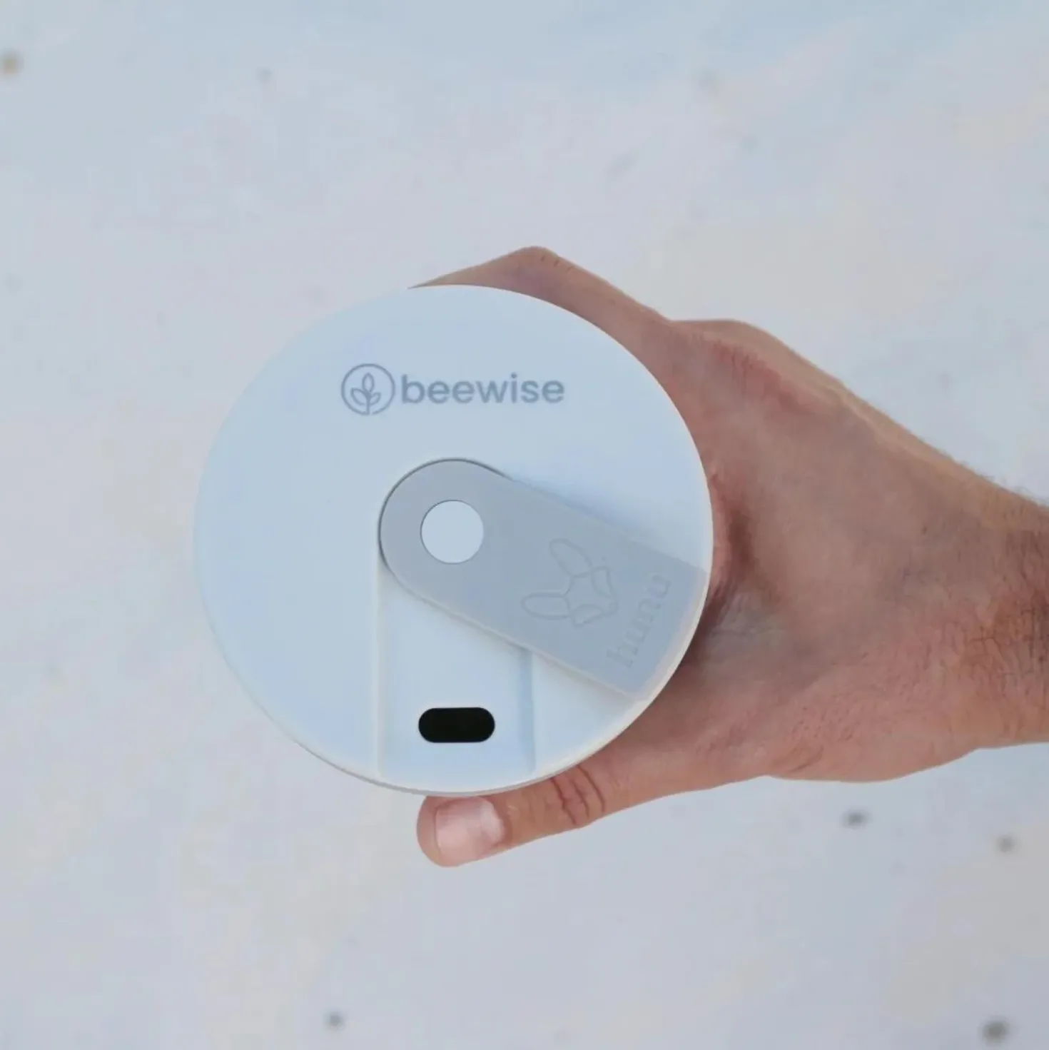 Beewise Opvouwbare Reisbeker Lichtgrijs 355ml