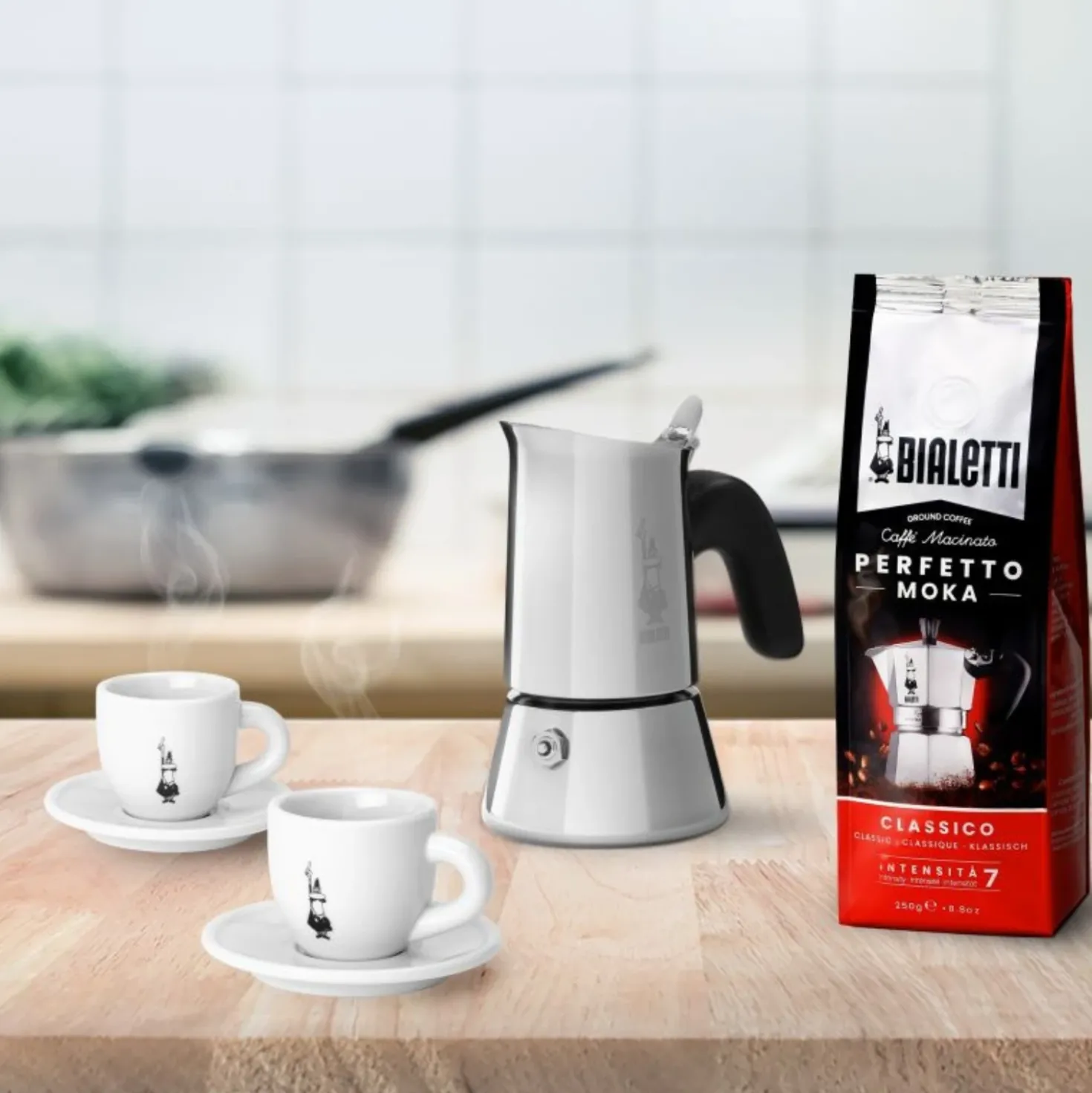 Bialetti New Venus RVS 4 kops