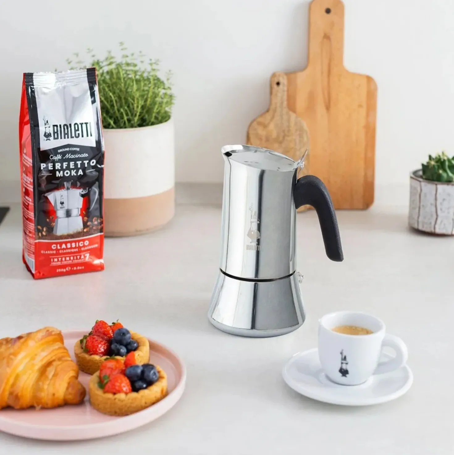 Bialetti New Venus RVS 4 kops