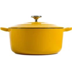BK Bourgogne Gietijzeren Braadpan Sunny Yellow 24 cm
