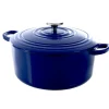 BK Bourgogne Gietijzeren Braadpan Royal Blue 28 cm