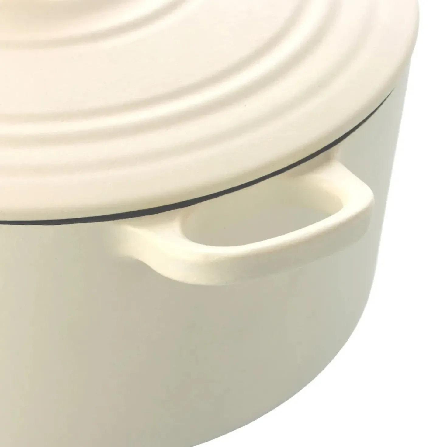 BK Bourgogne Gietijzeren Braadpan Cream White 28 cm