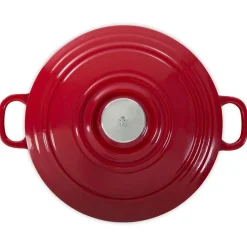 BK Bourgogne Gietijzeren Braadpan Chili Red 28 cm