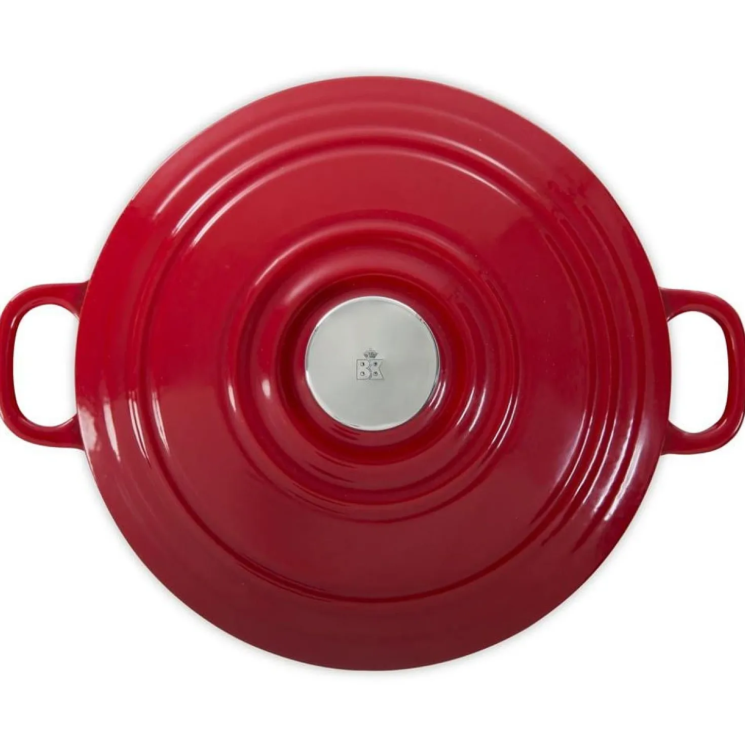BK Bourgogne Gietijzeren Braadpan Chili Red 28 cm