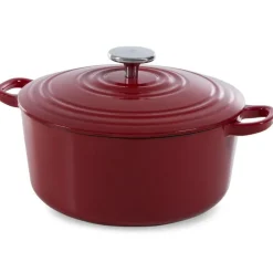 BK Bourgogne Gietijzeren Braadpan Chili Red 28 cm