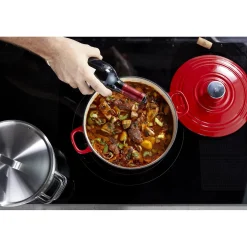 BK Bourgogne Gietijzeren Braadpan Chili Red 28 cm