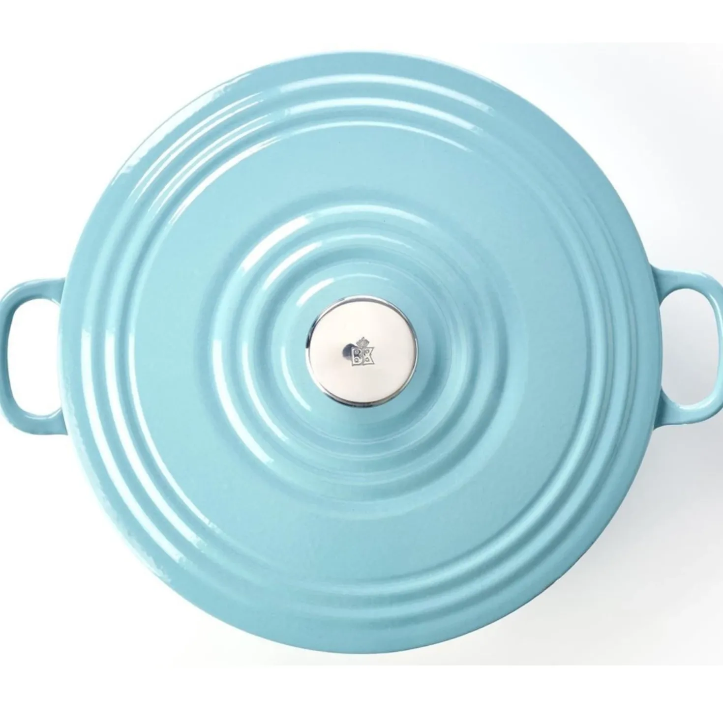 BK Bourgogne Gietijzeren Braadpan Ocean Blue 28 cm