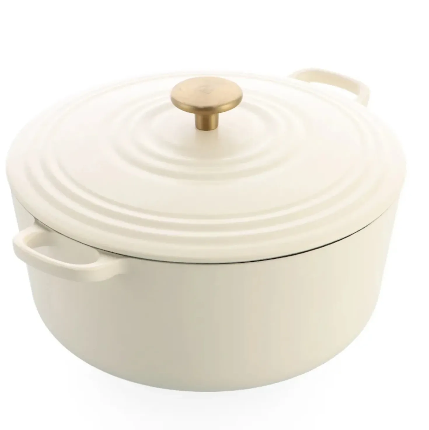 BK Bourgogne Gietijzeren Braadpan Cream White 24 cm