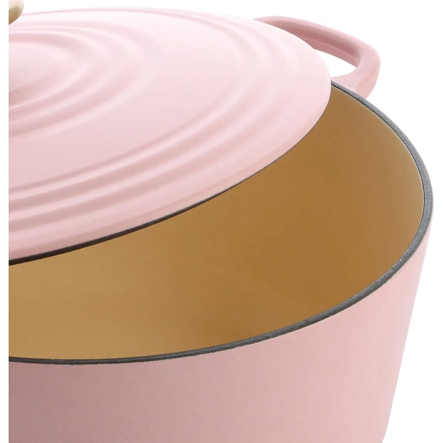 BK Bourgogne Gietijzeren Braadpan Blush Pink 28 cm