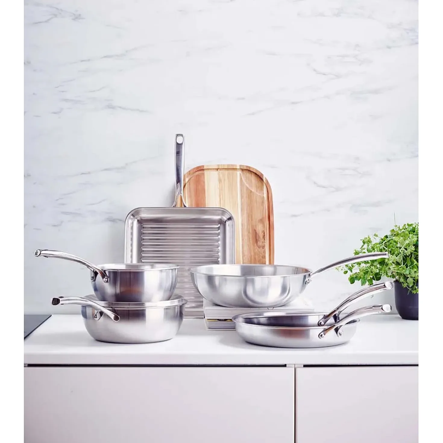 BK Superior 3-ply Wok 30 cm