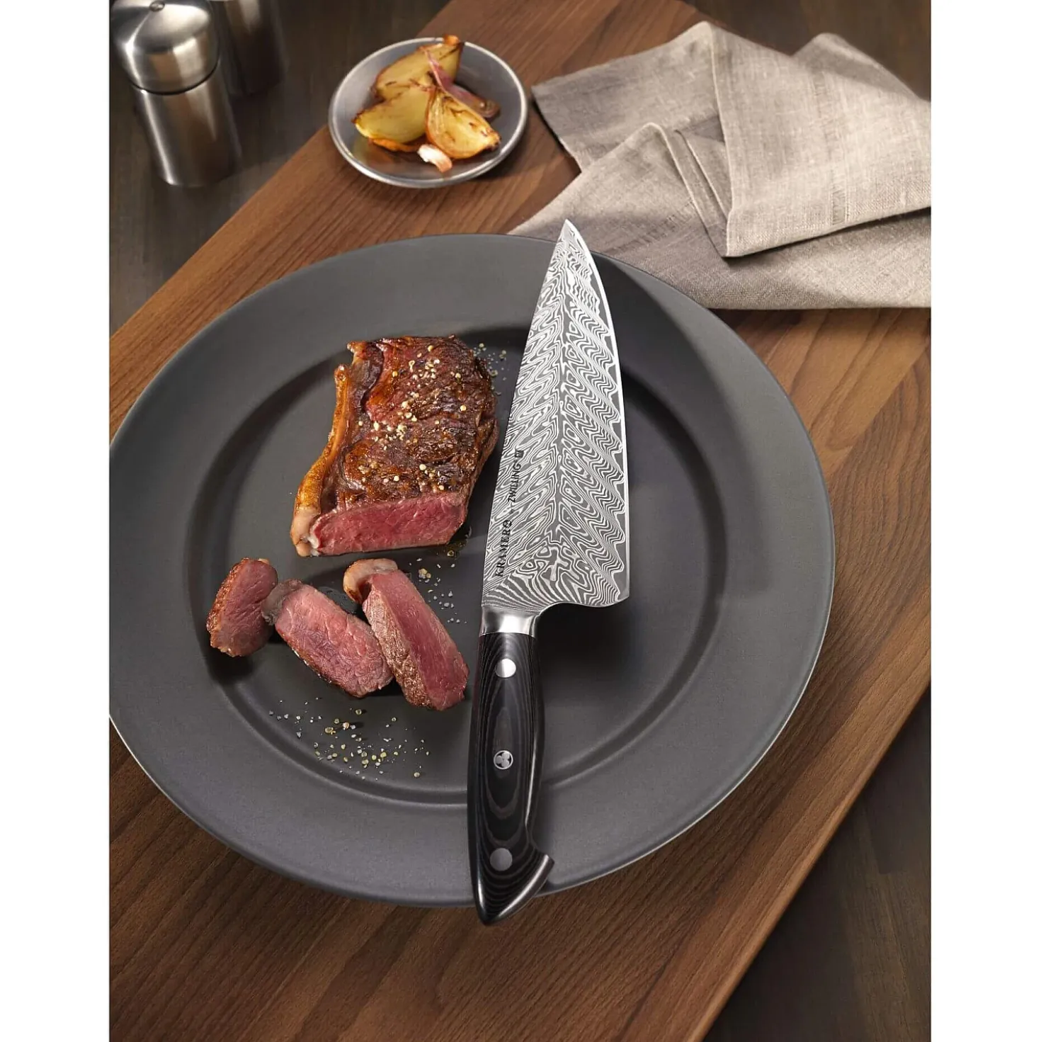 Bob Kramer Euro Stainless Gyuto 20 cm