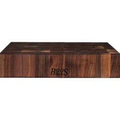 Boos Blocks Rond Hakblok Walnoothout 37 x 37 x 7.5 cm