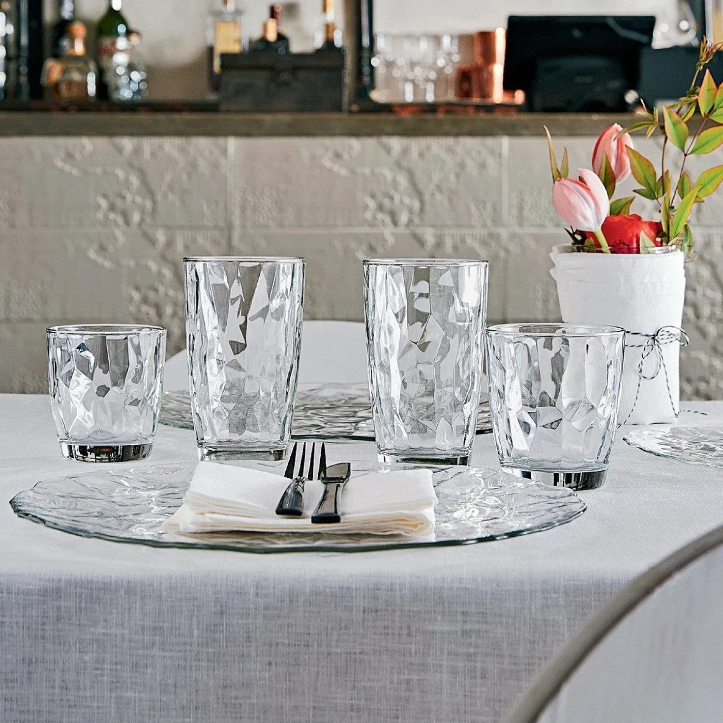 Bormioli Drinkglas Diamond 30.5 cl (3 stuks)