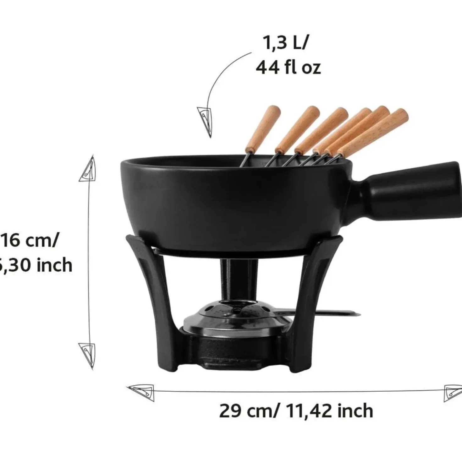 Boska Nero Fondue