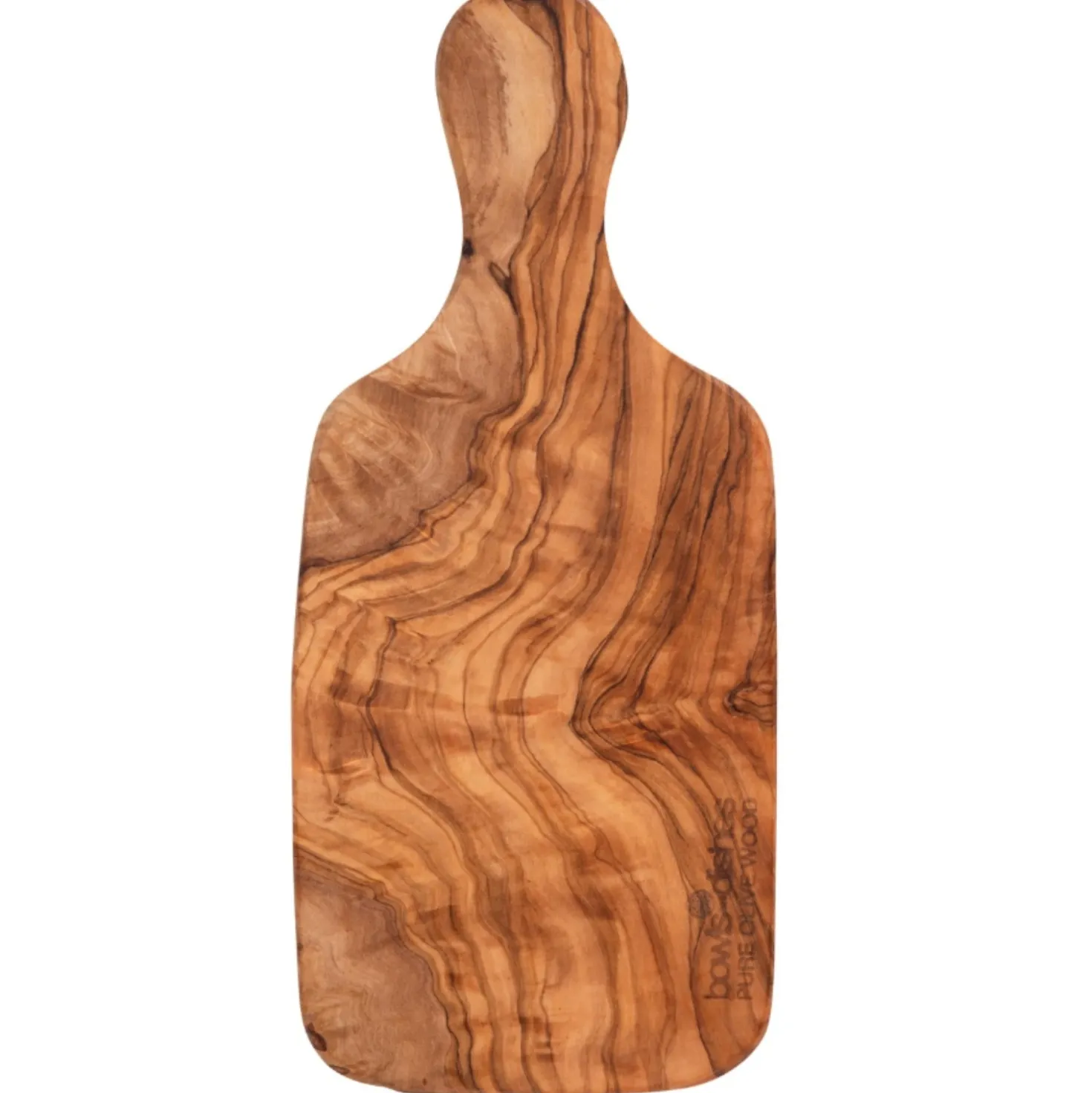 Bowls en Dishes Olijfhouten Serveerplank 25 cm