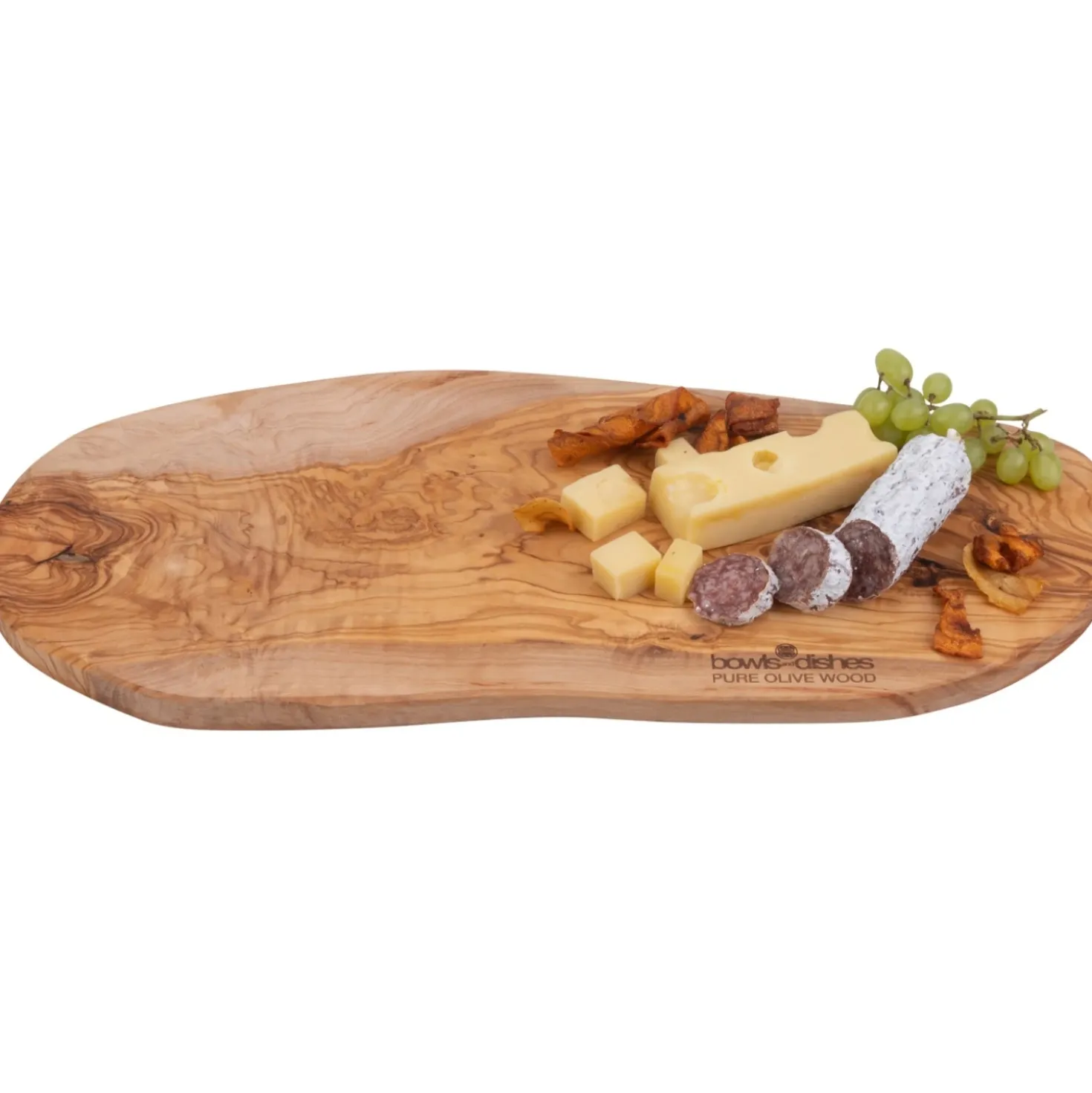 Bowls en Dishes Olijfhouten Tapasplank 45 tot 50 cm