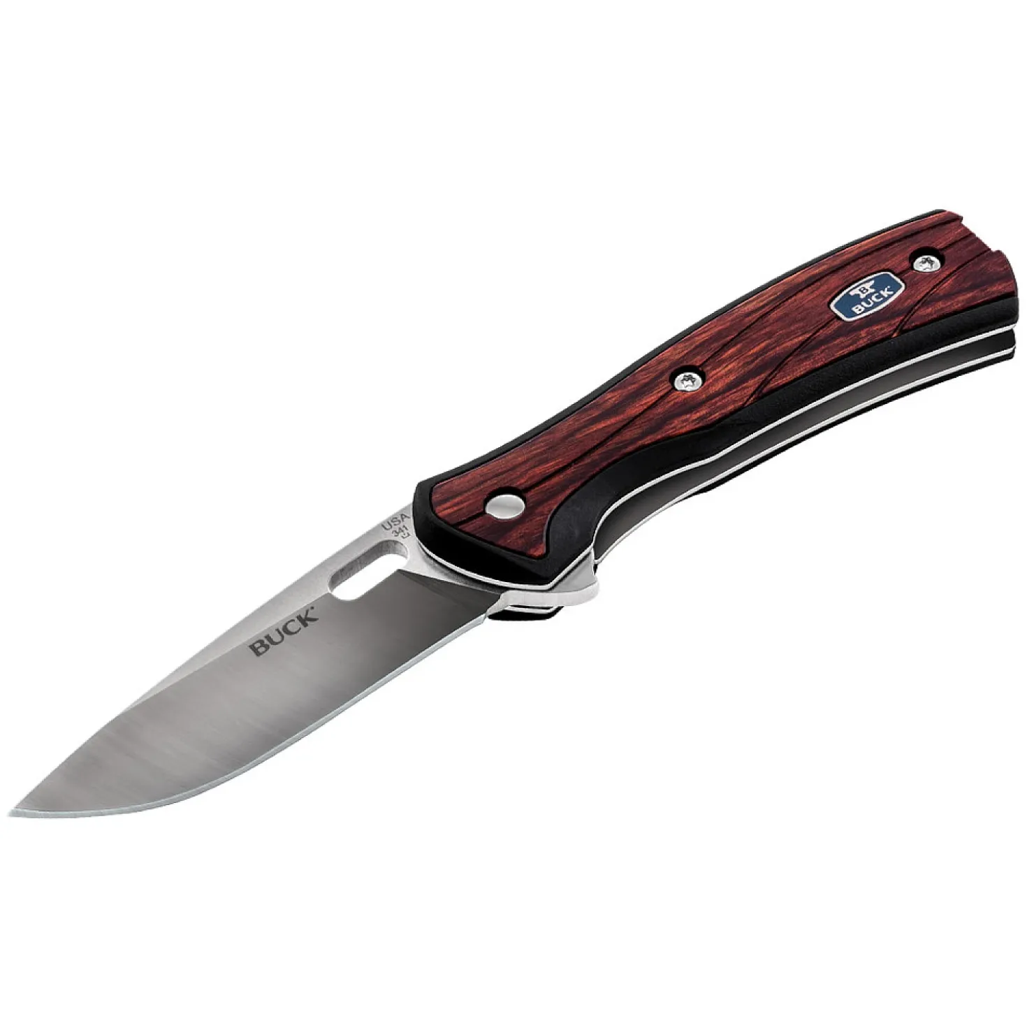 Buck Vantage Avid Rosewood Small