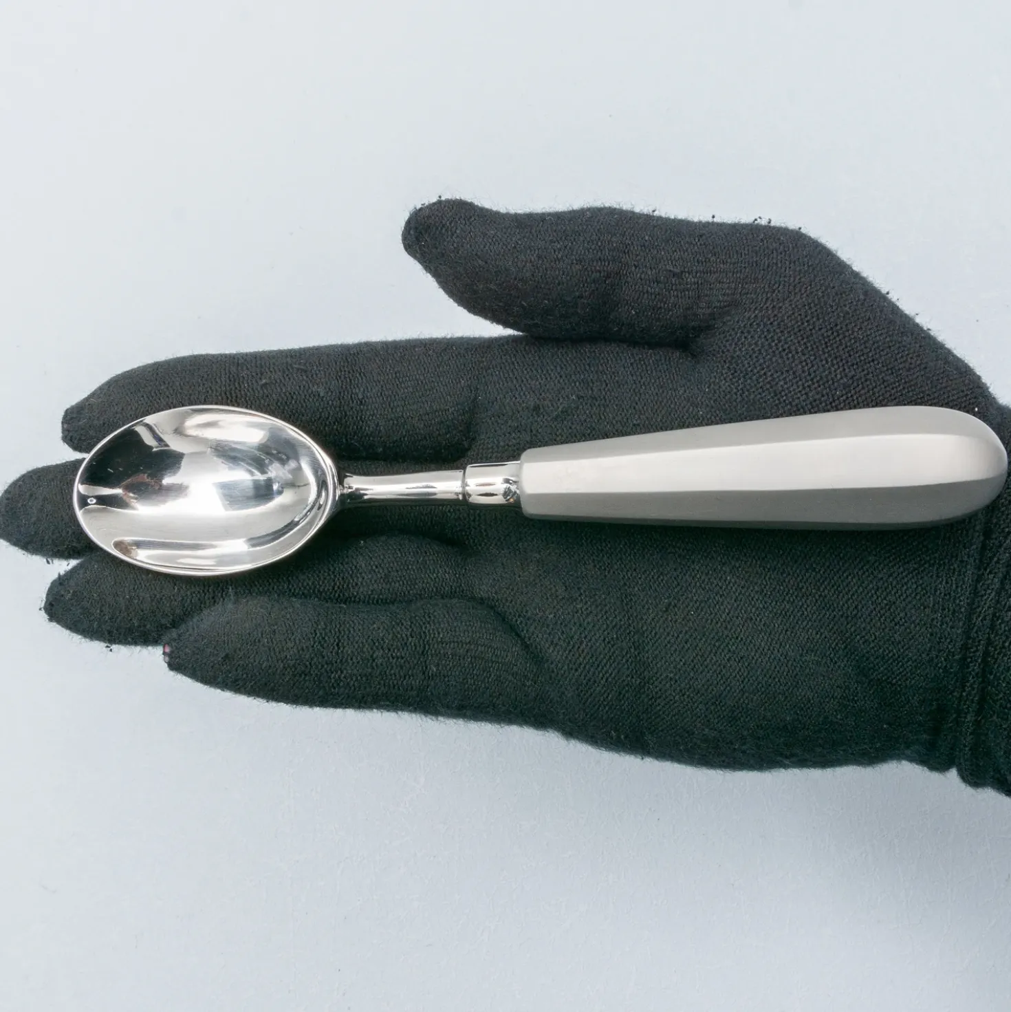 100% Chef Quenellelepel Middel 17 cm rvs