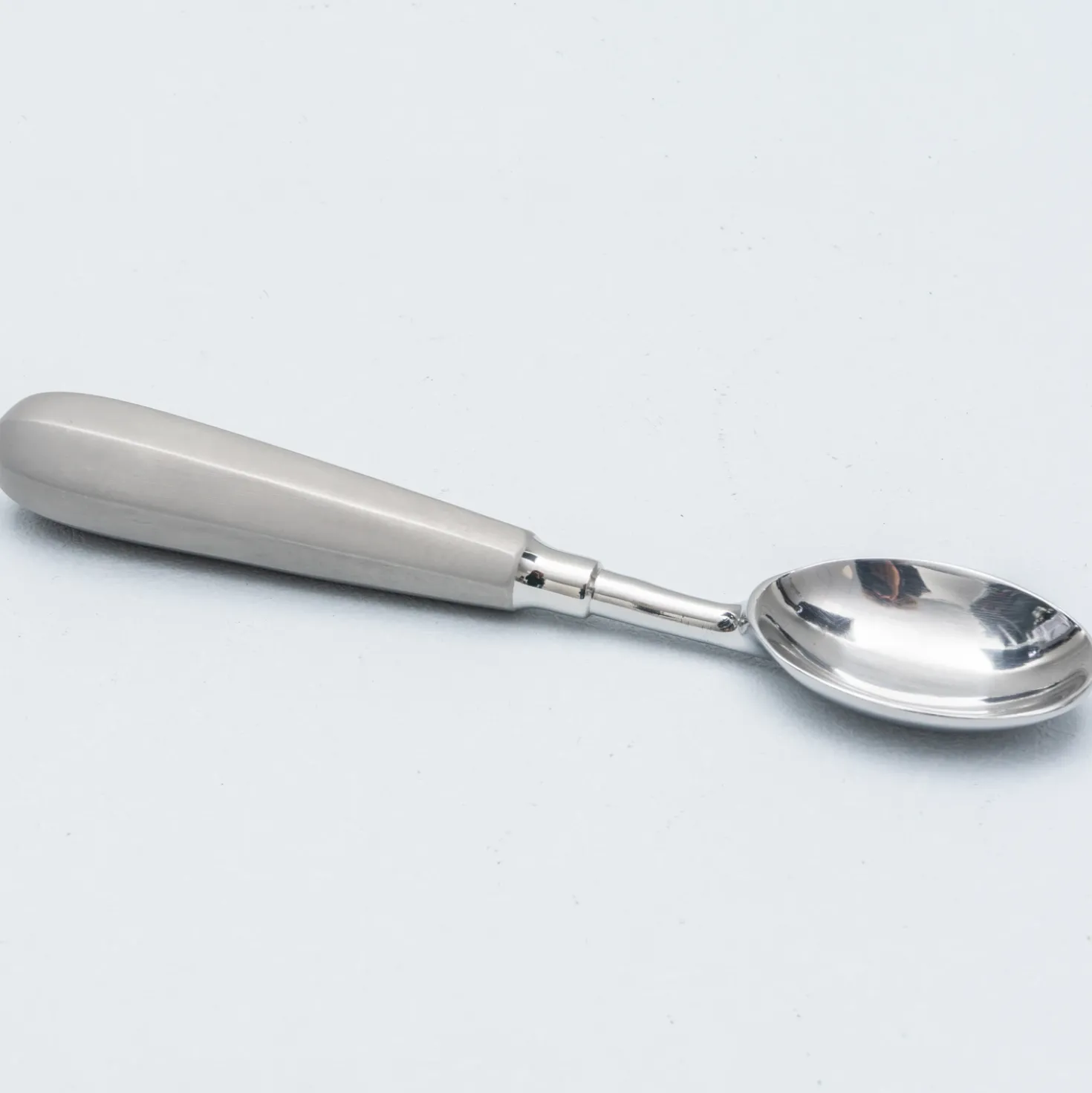 100% Chef Quenellelepel Middel 17 cm rvs