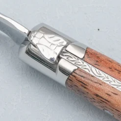 Claude Dozorme Laguiole Steakmessen Exotisch hout