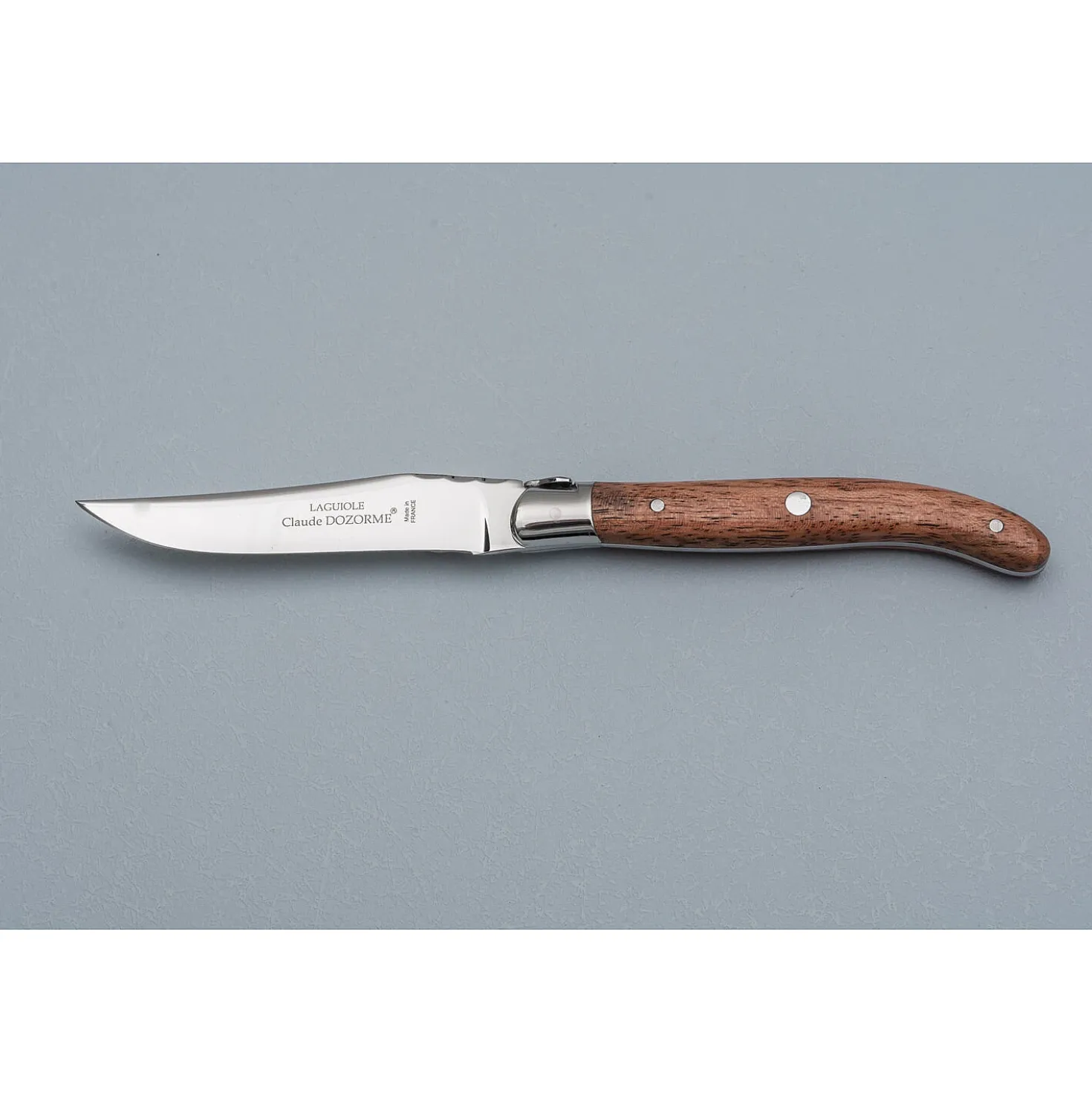 Claude Dozorme Laguiole Steakmessen Exotisch hout