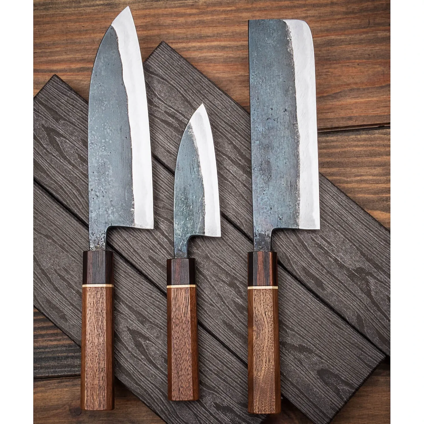 Daisuke Nishida Shiro #1 Walnut Nakiri 17 cm