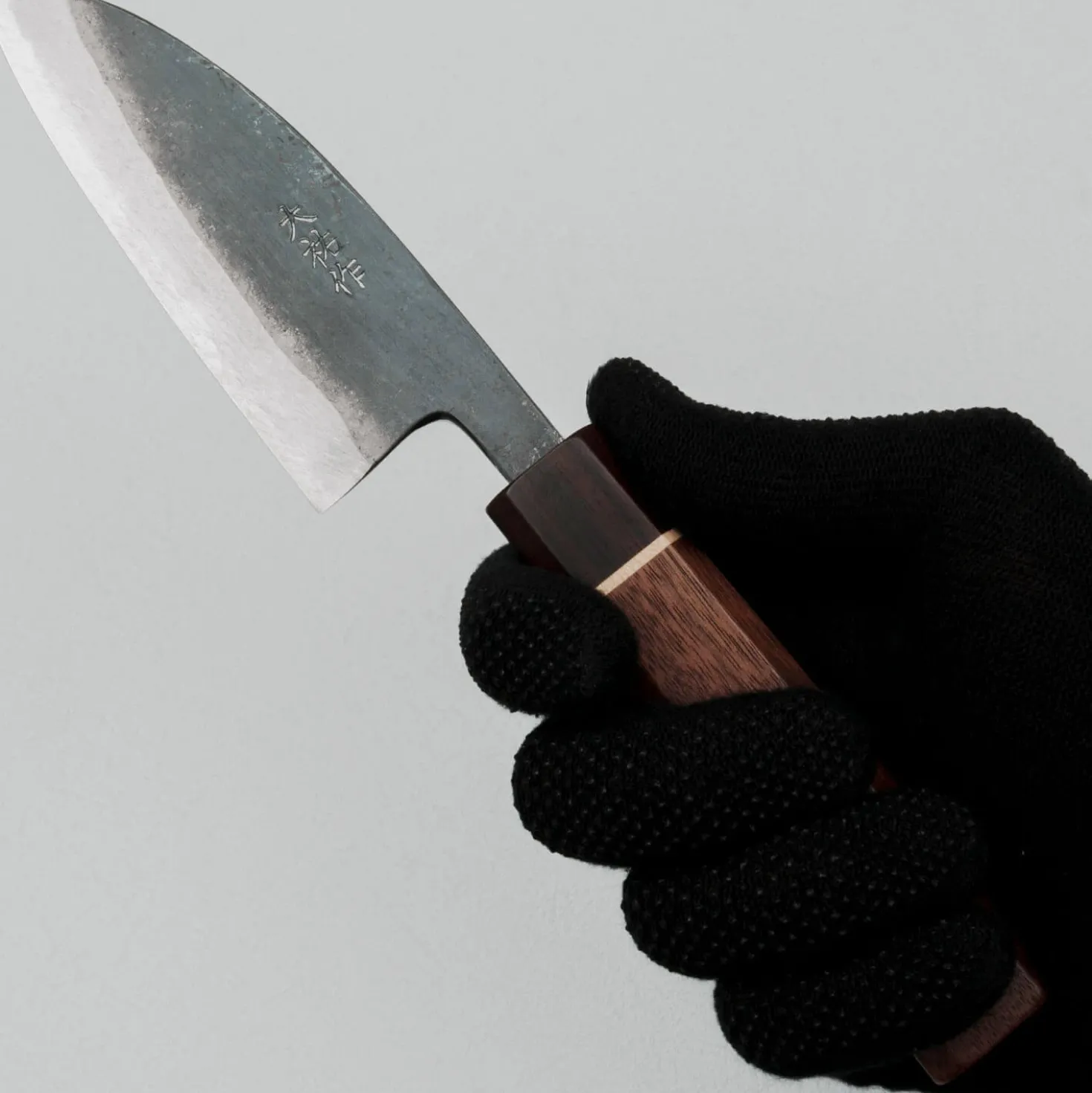 Daisuke Nishida Shiro #1 Walnut Ko-Santoku 12 cm