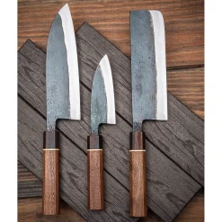 Daisuke Nishida Shiro #1 Walnut Funayuki 21 cm