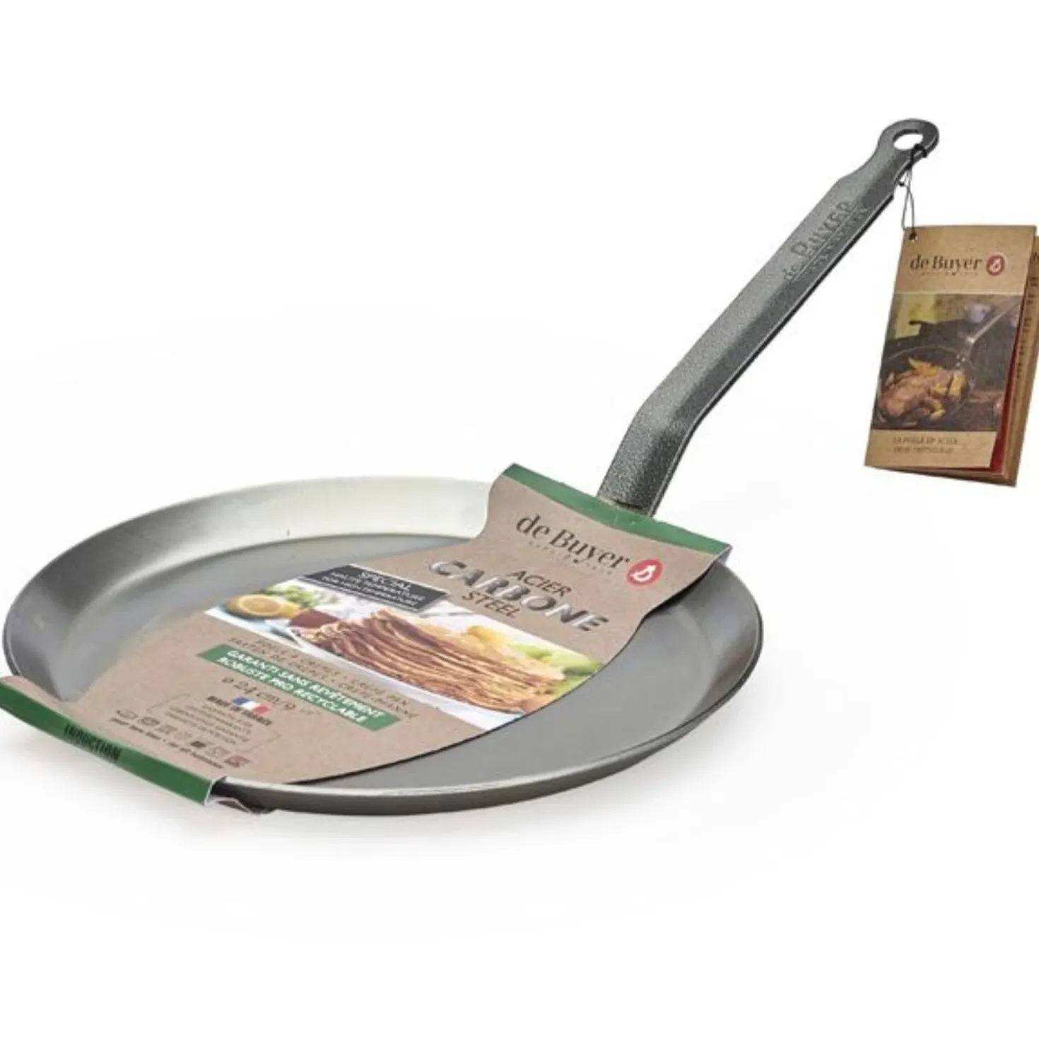 De Buyer Carbon Crepepan 24 cm