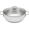 Demeyere Apollo Conische Braadpan 24 cm + Glazen Deskel
