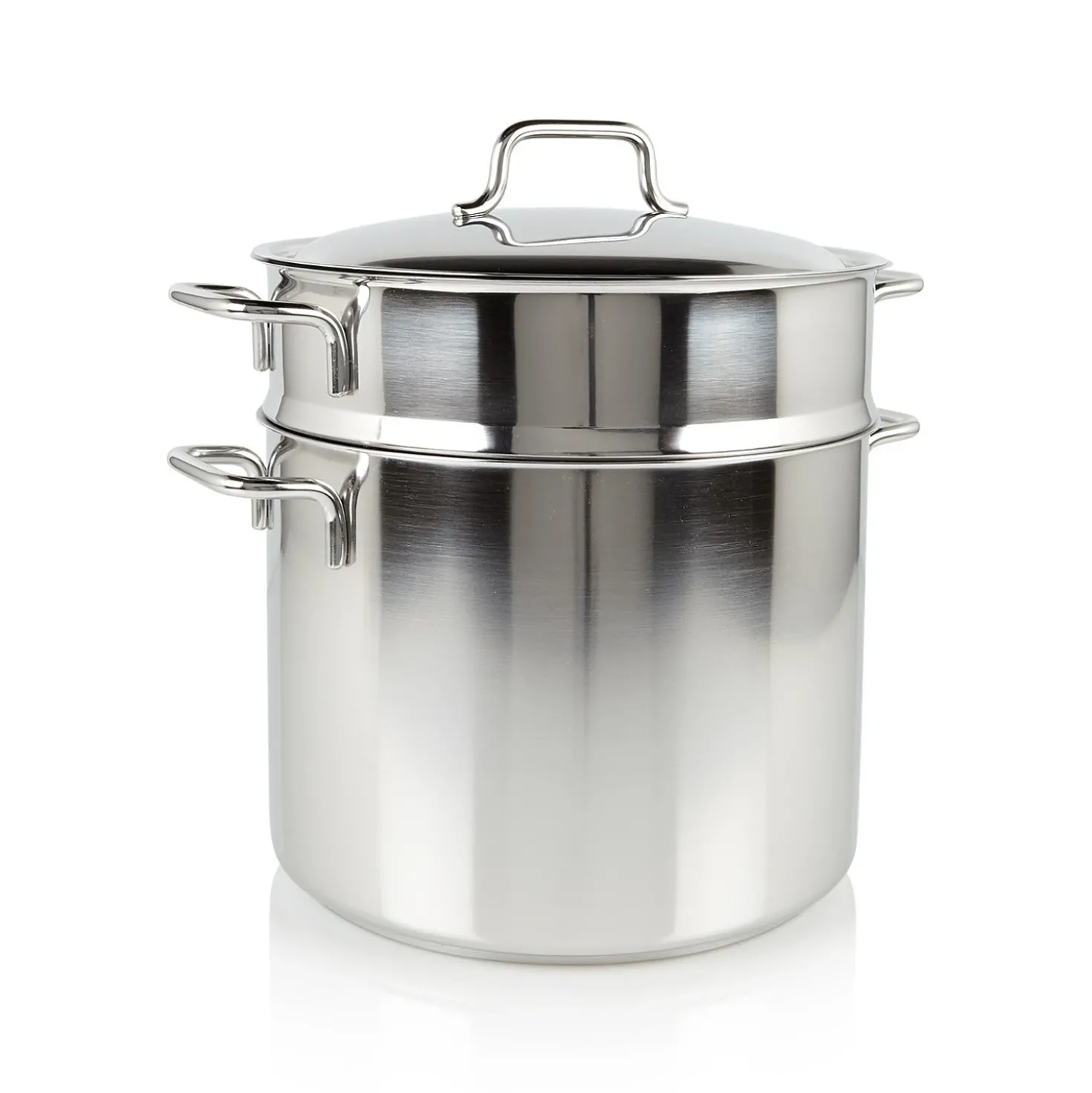 Demeyere Apollo Hoge Kookpan 24 cm + Pasta-inzet