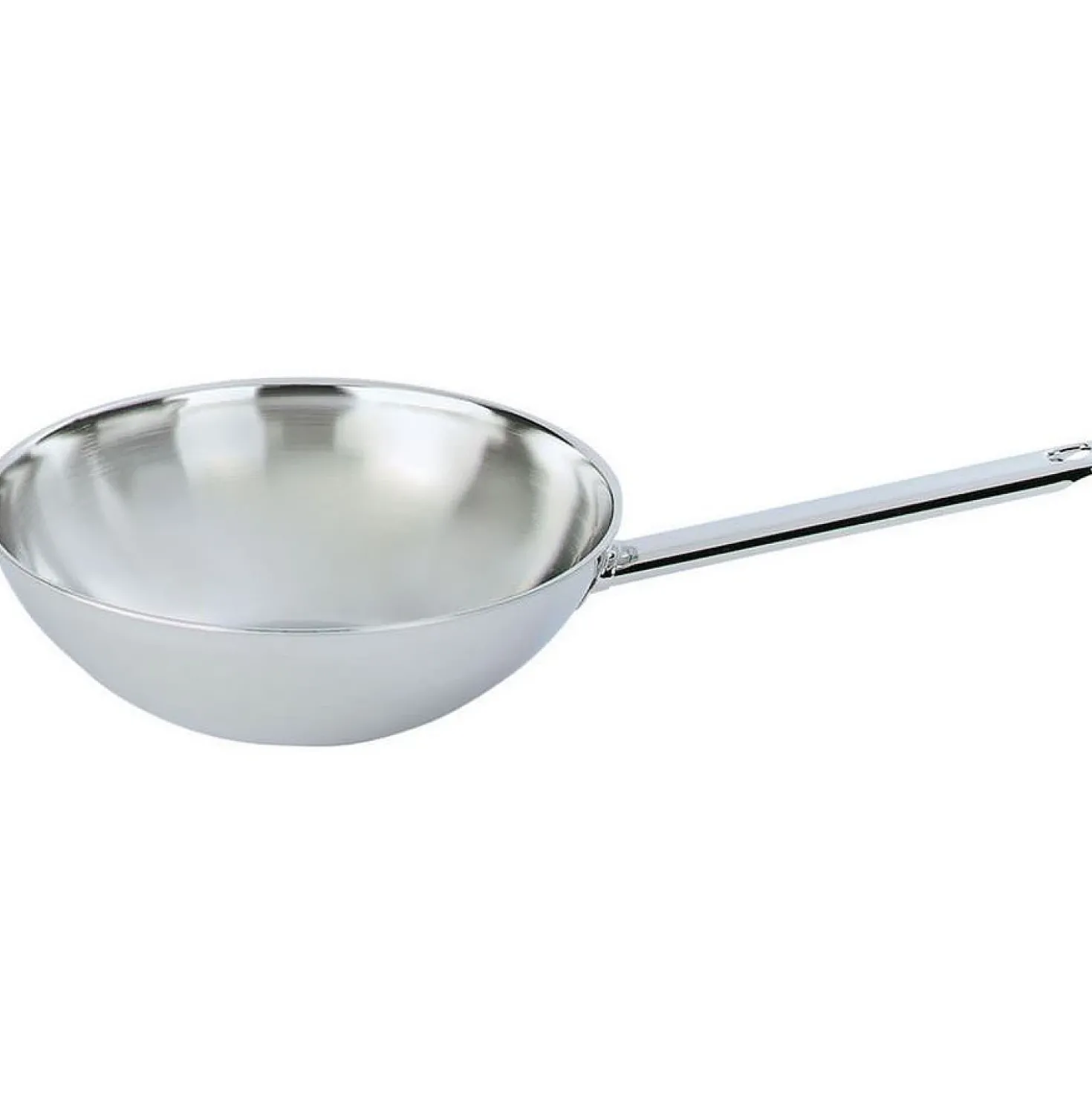 Demeyere Apollo Wok 26 cm met Vlakke bodem