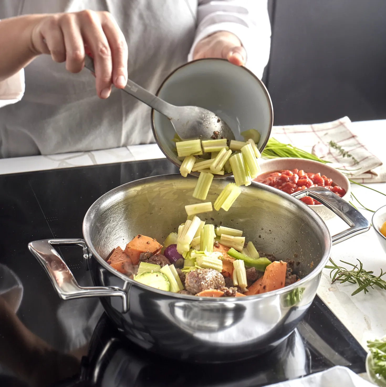 Demeyere Silver 7 Braadpan 28 cm