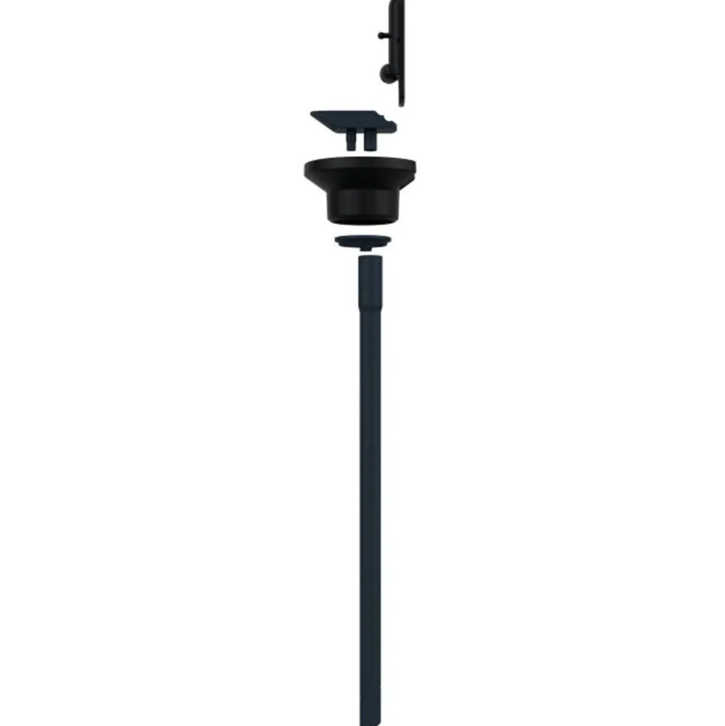 Dopper Flip Straw Zwart