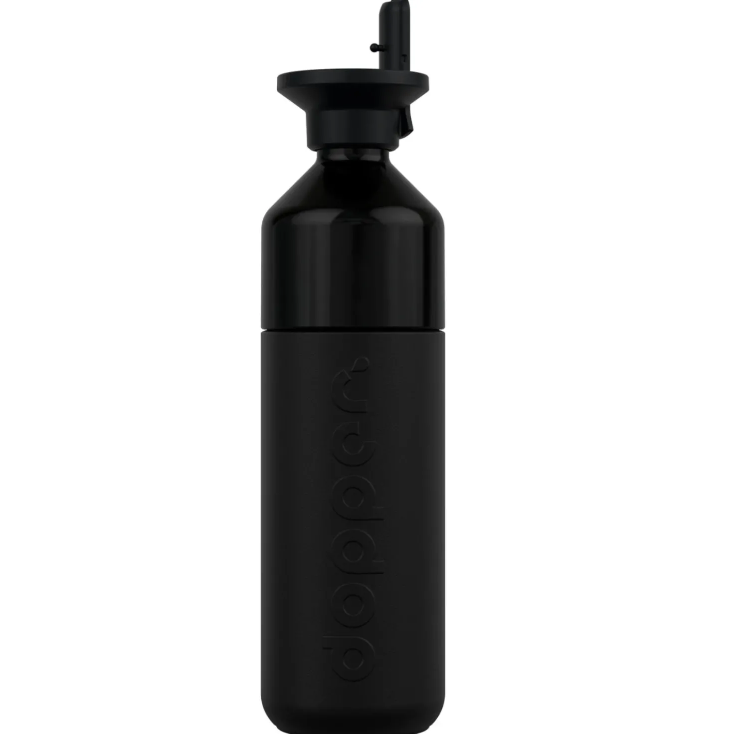 Dopper Flip Straw Zwart
