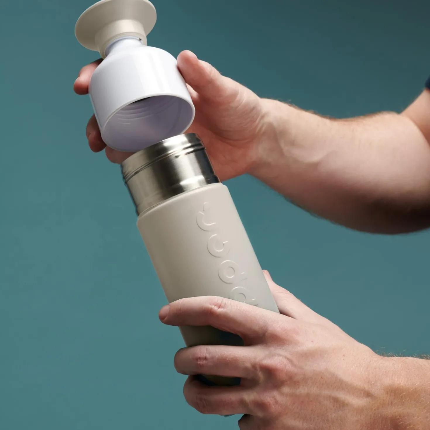 Dopper Isoleerfles Gentle Grey 580 ml