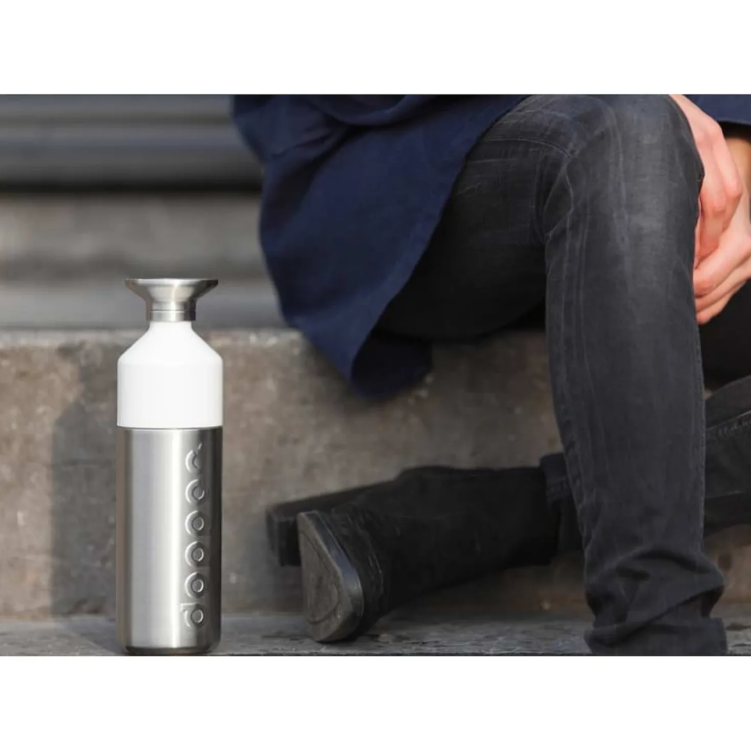 Dopper Steel Waterfles RVS BPA vrij (800ml)